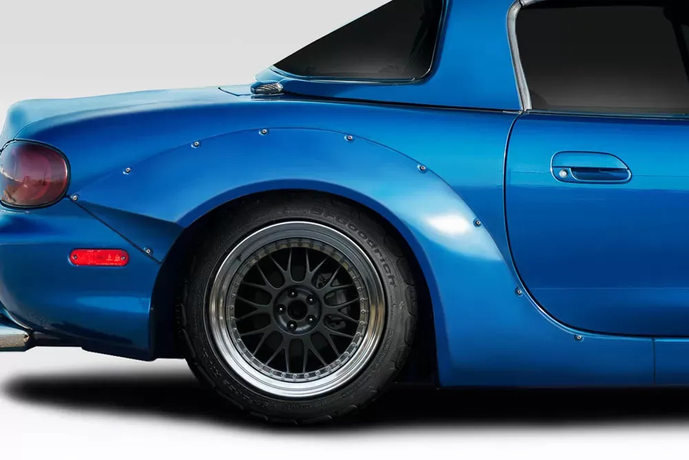 1999-2005 Mazda Miata Duraflex RBS Wide Body Rear Fender Flares - 2 Piece (+80 MM) - 117102