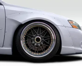 2005-2009 Subaru Legacy Duraflex MSR Wide Front Fender Flares - 4 Piece (40mm wider)