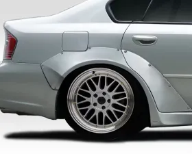 2005-2009 Subaru Legacy Duraflex MSR Wide Rear Fender Flares - 4 Piece (50mm wider)