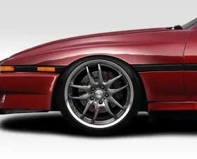 1986-1992 Toyota Supra A70 Duraflex A-Spec Front Fender - 2 Pieces (35mm wider)