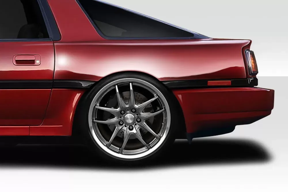 1986-1992 Toyota Supra A70 Duraflex A-Spec Rear Flares - 2 Pieces - 117131