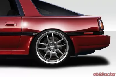 1986-1992 Toyota Supra A70 Duraflex A-Spec Rear Flares - 2 Pieces - 117131
