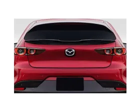 2019-2023 Mazda 3 HB Duraflex Corke Rear Mid Wing Spoiler - 1 Piece