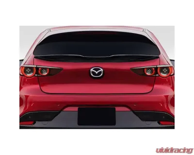 2019-2023 Mazda 3 HB Duraflex Corke Rear Mid Wing Spoiler - 1 Piece - 117150