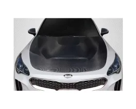 2018-2023 Kia Stinger Carbon Creations GTS Look Hood - 1 Piece