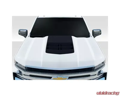 2019-2023 Chevrolet Silverado 1500 Duraflex ZL1 Look Hood - 1 Piece - 117261