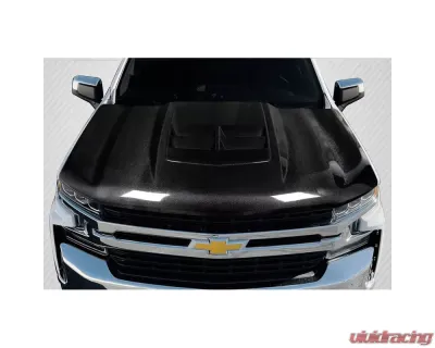 2019-2023 Chevrolet Silverado 1500 Carbon Creations ZL1 Look Hood - 1 Piece - 117262