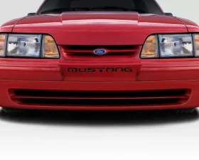 1979-1993 Ford Mustang Duraflex Apex Aero Front Bumper Add On - 1 Piece