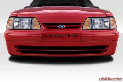 1979-1993 Ford Mustang Duraflex Apex Aero Front Bumper Add On - 1 Piece - 117280