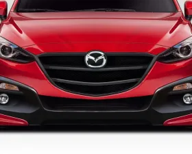 2014-2016 Mazda 3 Hatchback Duraflex KSS Front Bumper - 1 Piece