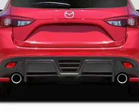 2014-2016 Mazda 3 Hatchback Duraflex KSS Rear Bumper - 1 Piece