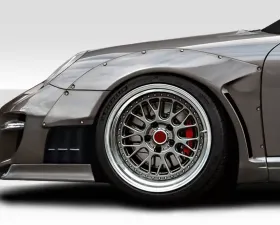 2004-2007 Porsche 997 Duraflex LBW Front Fender Flares - 4 Piece