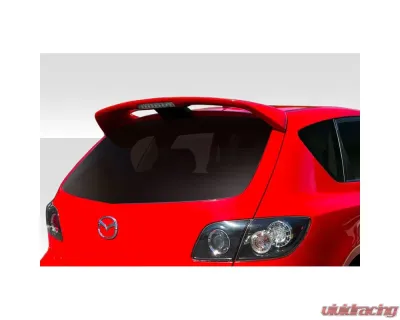 2004-2009 Mazda 3 HB Duraflex Speed3 Look Rear Wing Spoiler - 1 Piece - 117306