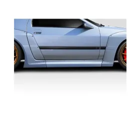 1985-1992 Mazda RX7 Duraflex Phoenix Fire Side Skirt Rocker Panels - 2 Pieces
