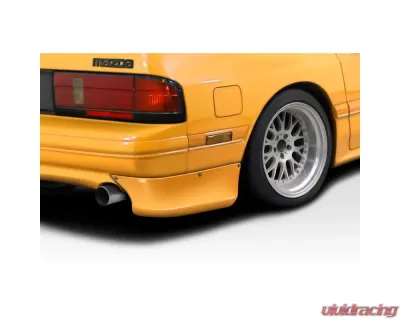 1985-1992 Mazda RX7 Duraflex Phoenix Fire Rear Lip Add On Spoilers - 2 Pieces - 117335