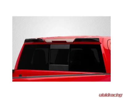 2019-2023 Chevrolet Silverado 1500 Carbon Creations Street Runner Rear Roof Wing Spoiler - 2 Pieces - 117376