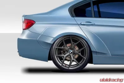 2012-2018 BMW 3 Series F30 Duraflex KTV Wide Rear Fender Flares - 6 Piece - 117446