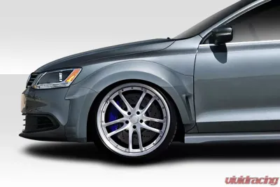 2011-2018 Volkswagen Jetta Duraflex KTV Wide Body Front Fender Flares - 4 Piece - 117447