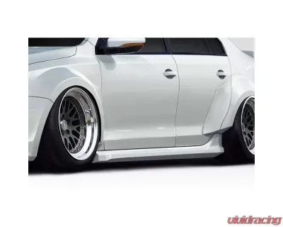 2011-2018 Volkswagen Jetta Duraflex Blaze Wide Body Side Skirt Rocker Panels - 2 Pieces - 117448