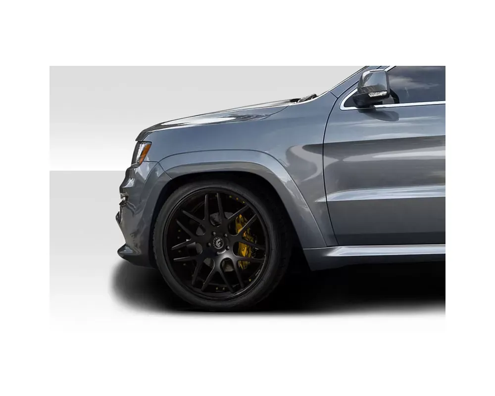 2011-2022 Jeep Grand Cherokee Duraflex SRT Look Front Fender Flares - 2 Pieces - 117453