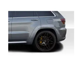 2011-2022 Jeep Grand Cherokee Duraflex SRT Look Rear Fender Flares - 4 Pieces