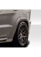 2011-2022 Jeep Grand Cherokee Duraflex SRT Look Rear Fender Flares - 4 Pieces                                     - 117454 - Image 2