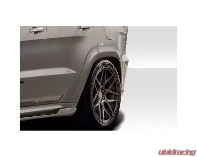 2011-2022 Jeep Grand Cherokee Duraflex SRT Look Rear Fender Flares - 4 Pieces - 117454