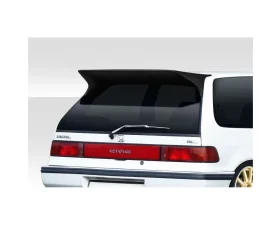 1988-1991 Honda Civic HB Duraflex J Spec Rear Roof Wing Spoiler - 1 Piece