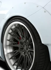 2020-2024 Chevrolet Corvette C8 Duraflex Gran Veloce Wide Body Rear Fender Flares - 4 Piece                                     - 117480 - Image 2