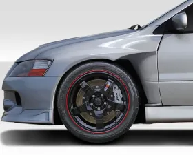 2003-2006 Mitsubishi Lancer Evolution 8 9 Duraflex AMS Fenders - 4 Piece
