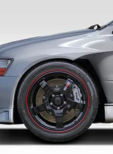 2003-2006 Mitsubishi Lancer Evolution 8 9 Duraflex AMS Fenders - 4 Piece                                     - 117491 - Image 2