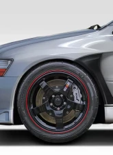 2003-2006 Mitsubishi Lancer Evolution 8 9 Duraflex AMS Fenders - 4 Piece                                     - 117491 - Image 2