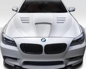 2011-2016 BMW 5 Series F10 4DR Duraflex Power Dynamics Hood - 1 Piece