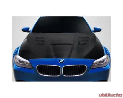 2011-2016 BMW 5 Series F10 4DR Carbon Creations Power Dynamics Hood - 1 Piece - 117619