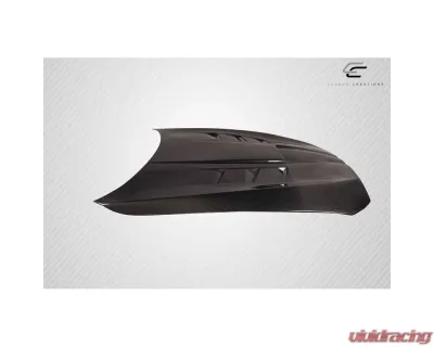 2011-2016 BMW 5 Series F10 4DR Carbon Creations Power Dynamics Hood - 1 Piece - 117619