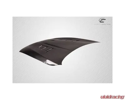2011-2016 BMW 5 Series F10 4DR Carbon Creations Power Dynamics Hood - 1 Piece - 117619