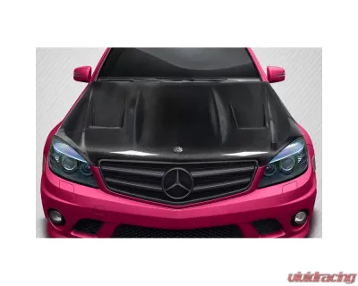 2008-2011 Mercedes C Class W204 Carbon Creations AMGT Hood - 1 Piece - 117635
