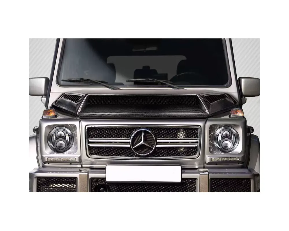 2000-2023 Mercedes G Class W463 Carbon Creations Behemoth Hood - 1 Piece - 117640