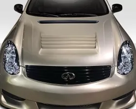 2003-2007 Infiniti G Coupe G35 Duraflex D1 Hood - 1 Piece