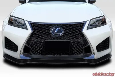 2013-2015 Lexus GS Series G200 GS300 GS350 GS450 GS450H Duraflex AM Design Wide Body Front Lip Under Spoiler - 1 Piece - 117656