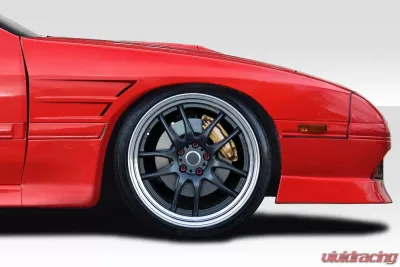 1986-1991 Mazda RX-7 Duraflex D1 Sport 20MM Front Fenders - 2 Piece - 117666