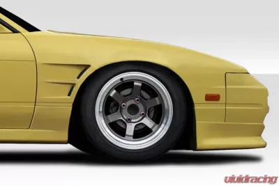 1989-1994 Nissan 240SX Duraflex D1 Sport 25MM Front Fenders - 2 Piece - 117676