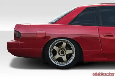1989-1994 Nissan 240SX S13 2DR Duraflex O Type 30MM Rear Fender Flares - 2 Piece - 117679