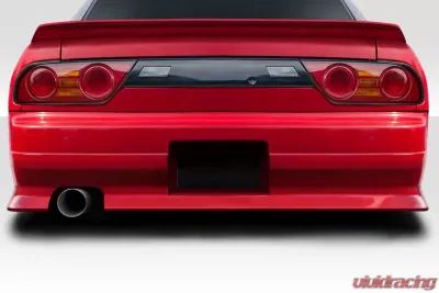 1989-1994 Nissan 240SX S13 HB Duraflex D1 Sport V3 Rear Bumper Cover - 1 Piece - 117685