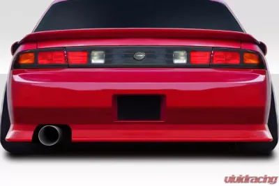 1995-1998 Nissan 240SX S14 Duraflex D1 Sport V3 Rear Bumper Cover - 1 Piece - 117696