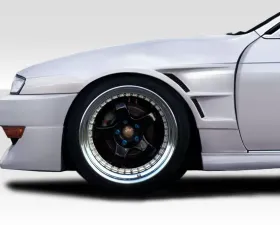 1997-1998 Nissan 240SX S14 Duraflex D1 Sport 40MM Front Fenders - 2 Piece