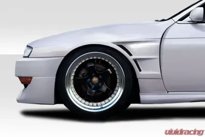 1997-1998 Nissan 240SX S14 Duraflex D1 Sport 40MM Front Fenders - 2 Piece - 117703