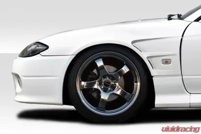 1999-2002 Nissan Silvia S15 Duraflex D1 Sport 20MM Front Fenders - 2 Piece - 117710