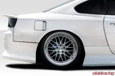 1999-2002 Nissan Silvia S15 Duraflex D1 Sport 50MM Rear Fender Flares - 3 Piece - 117713