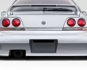 1995-1998 Nissan Skyline R33 2DR Duraflex D Spec Rear Bumper Cover - 1 Piece